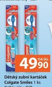 Kartáček na zuby dětský Smiles Colgate