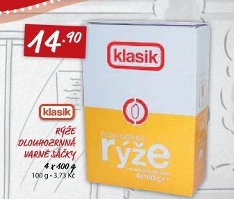 Rýže dlouhozrnná Coop Klasik