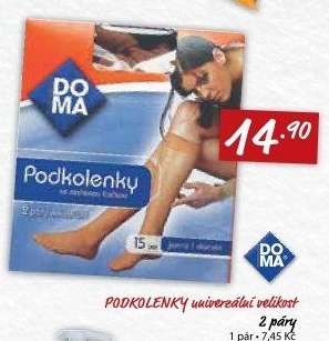 Silonové podkolenky Doma