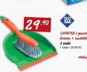 Smetáček a lopatka Doma