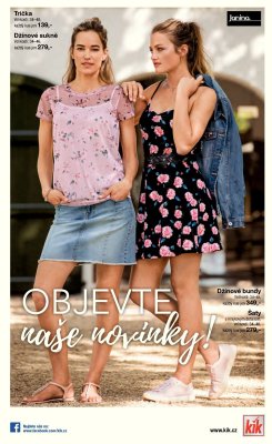 akční leták Kik textil 18.4.2018-30.4.2018