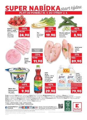 akční leták Kaufland 26.4.2018-2.5.2018