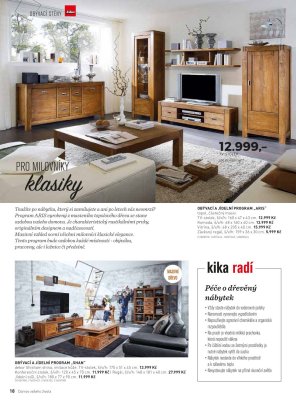 akční leták Kika nábytek 23.4.2018-30.6.2018