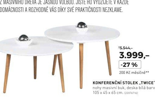 Konferenční stolek TWICE