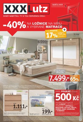akční leták XXXLutz 23.4.2018-6.5.2018