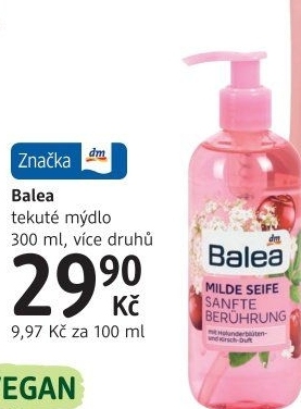 Tekuté mýdlo Balea