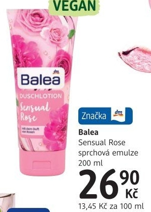 Emulze sprchová Balea
