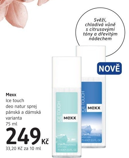 Deodorant parfémovaný dámský Mexx
