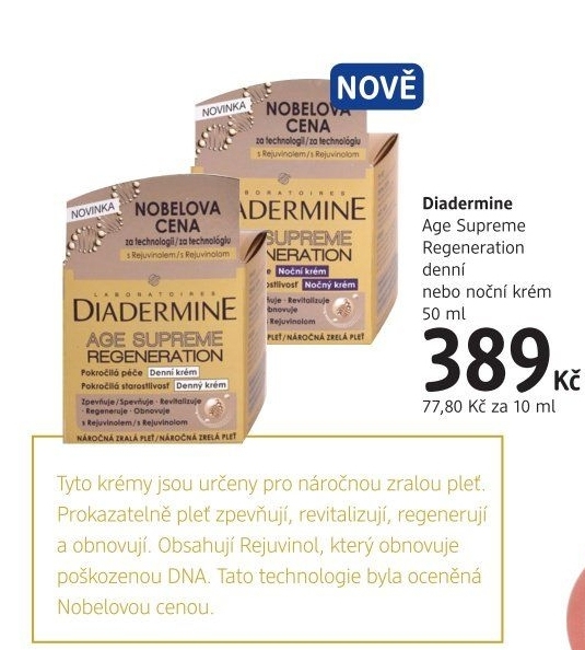 Krém pleťový Age Supreme Regeneration Diadermine
