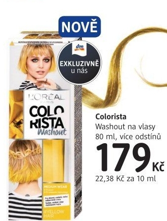 Barva na vlasy Washout Colorista L'Oréal