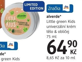 Krém univerzální dětský Alverde