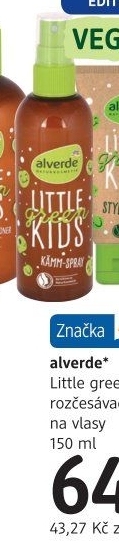 Sprej na vlasy dětský Alverde