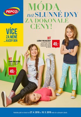 akční leták PEPCO 27.4.2018-10.5.2018