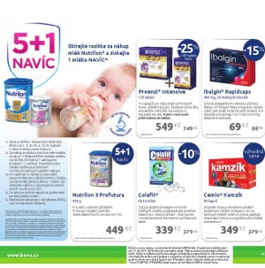 akční leták BENU Lékárna 1.4.2018-30.4.2018