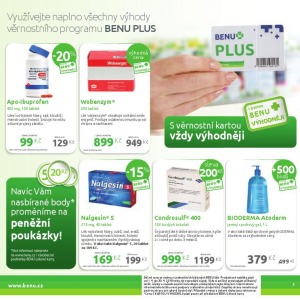 akční leták BENU Lékárna 1.4.2018-30.4.2018