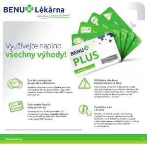 akční leták BENU Lékárna 1.4.2018-30.4.2018