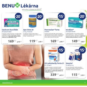 akční leták BENU Lékárna 1.4.2018-30.4.2018