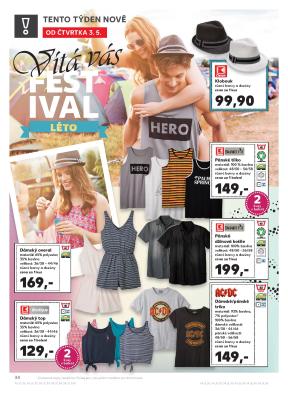 akční leták Kaufland 3.5.2018-9.5.2018
