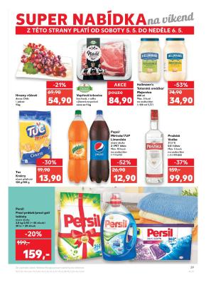 akční leták Kaufland 3.5.2018-9.5.2018