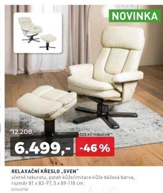 Relaxační křeslo SVEN