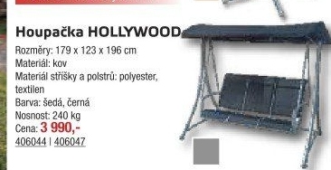 Zahradní houpačka Rojalplast