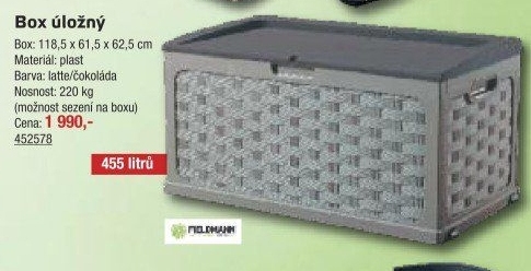 Zahradní box - truhla Fieldmann