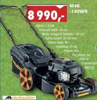 Benzínová sekačka McCulloch M46-140WR