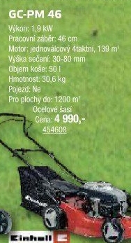 Benzínová sekačka Einhell GC-PM 46