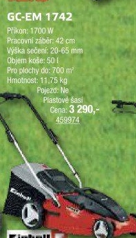 Elektrická sekačka Einhell GC-EM 1742