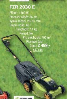 Elektrická sekačka Fieldmann FZR 2030 E