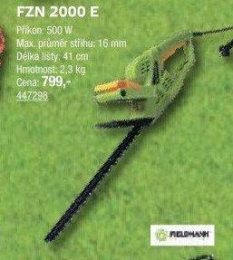 Nůžky na živý plot FieldmannFZN 2000 E