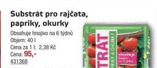 Substrát pro rajčata, papriky a okurky Forestina
