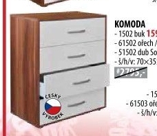 Komoda se zásuvkami 1502