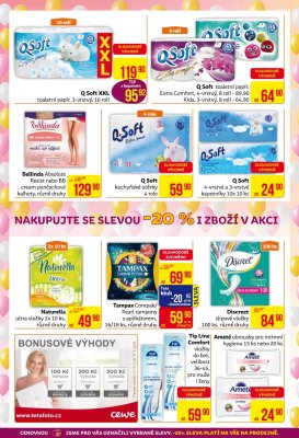 akční leták Teta drogerie 3.5.2018-12.5.2018