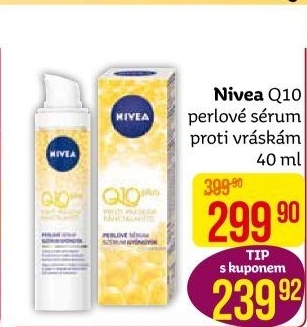 Sérum pleťové proti vráskám perlové Q10 Plus Nivea