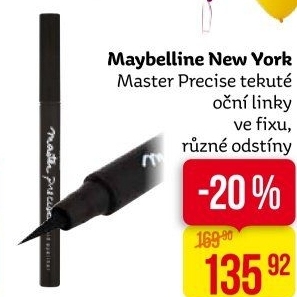 Oční linky ve fixu Master Precise Maybelline