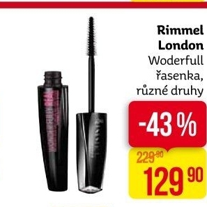 Řasenka Wonder'full Rimmel