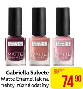Lak na nehty Matte Enamel Gabriella Salvete
