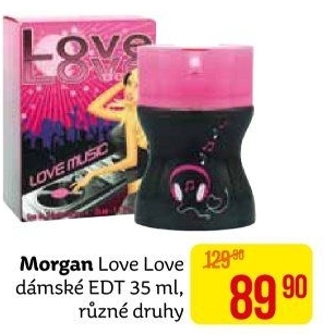 Toaletní voda dámská Morgan Love Love