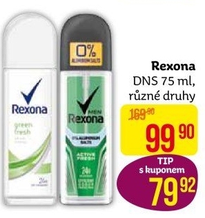 Deodorant parfémovaný Rexona