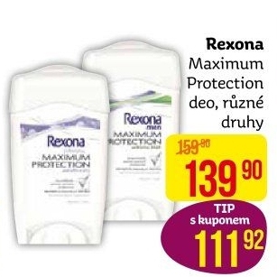 Deodorant stick Maximum Protection Rexona