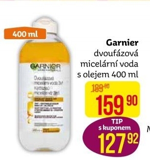 Dvoufázová micelární voda 3v1 Garnier