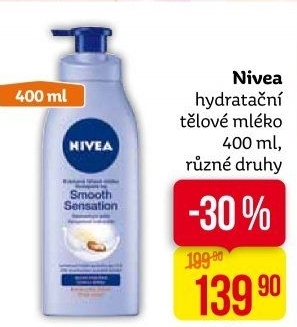 Tělová mléka Nivea