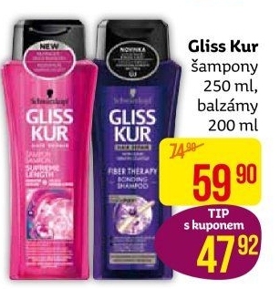 Šampon Gliss Kur Schwarzkopf