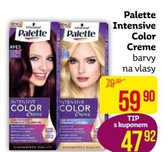 Barva na vlasy Intensive Color Creme Palette Schwarzkopf