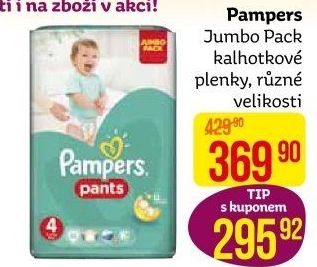 Pleny dětské Pampers Pants