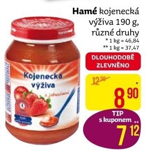 Výživa kojenecká Hamé