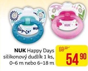 Dudlík Happy Days NUK
