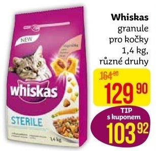 Granule pro kočky Whiskas