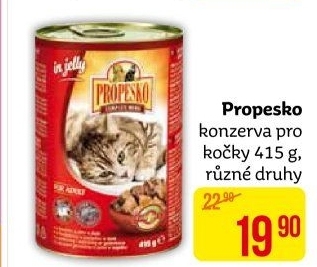 Konzerva pro kočky Propesko